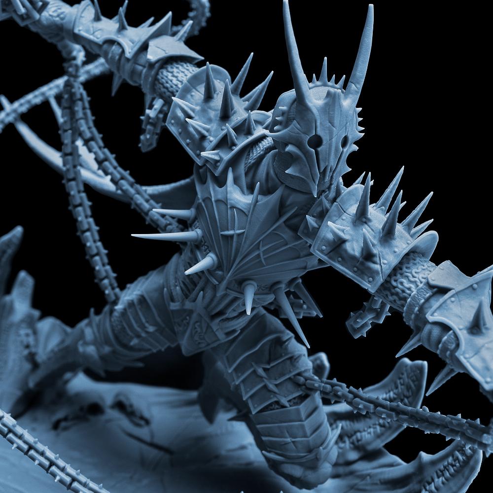 Penance death knight 3d printable mini