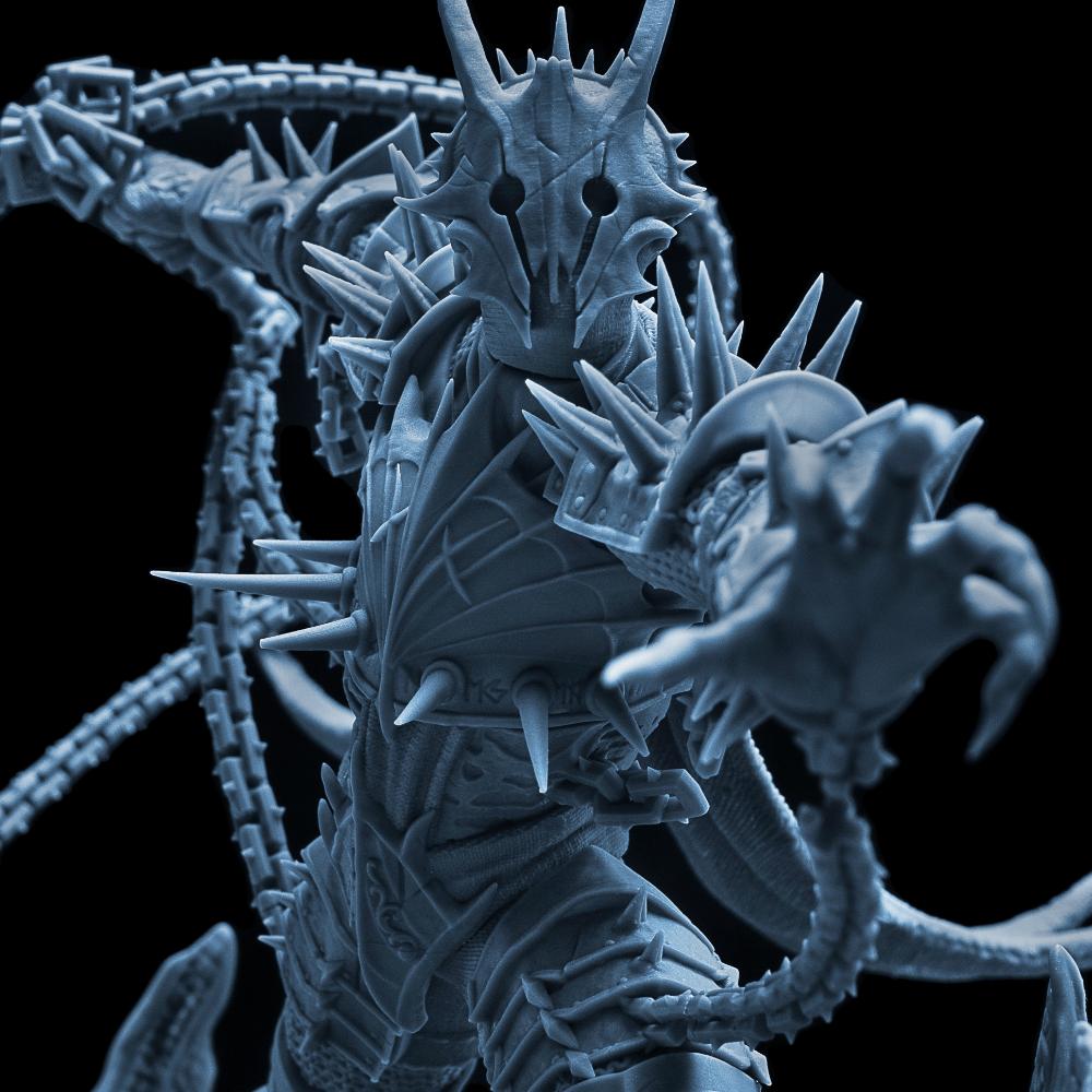 Penance death knight 3d printable mini