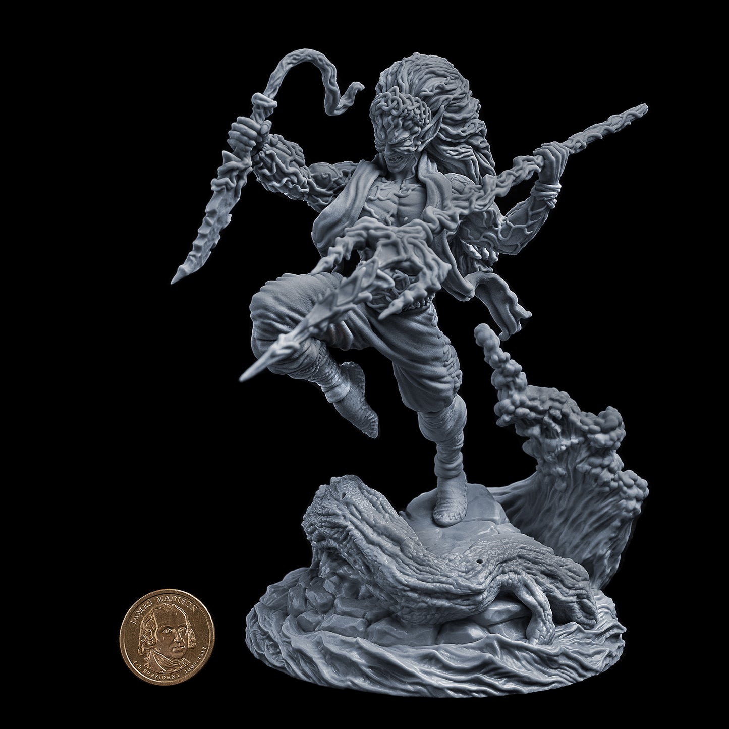 The Eladrin - Swamp Elf - 150mm Model STLs