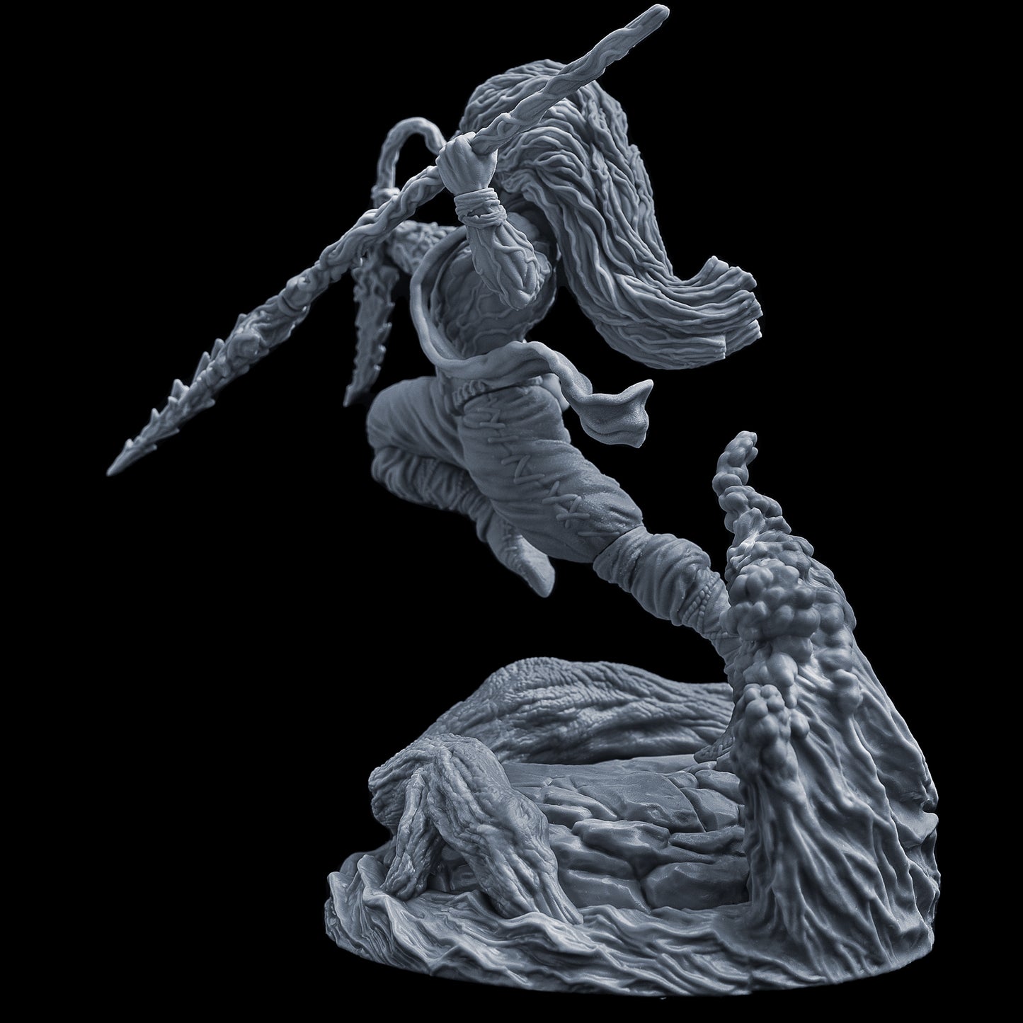 The Eladrin - Swamp Elf - 150mm Model STLs