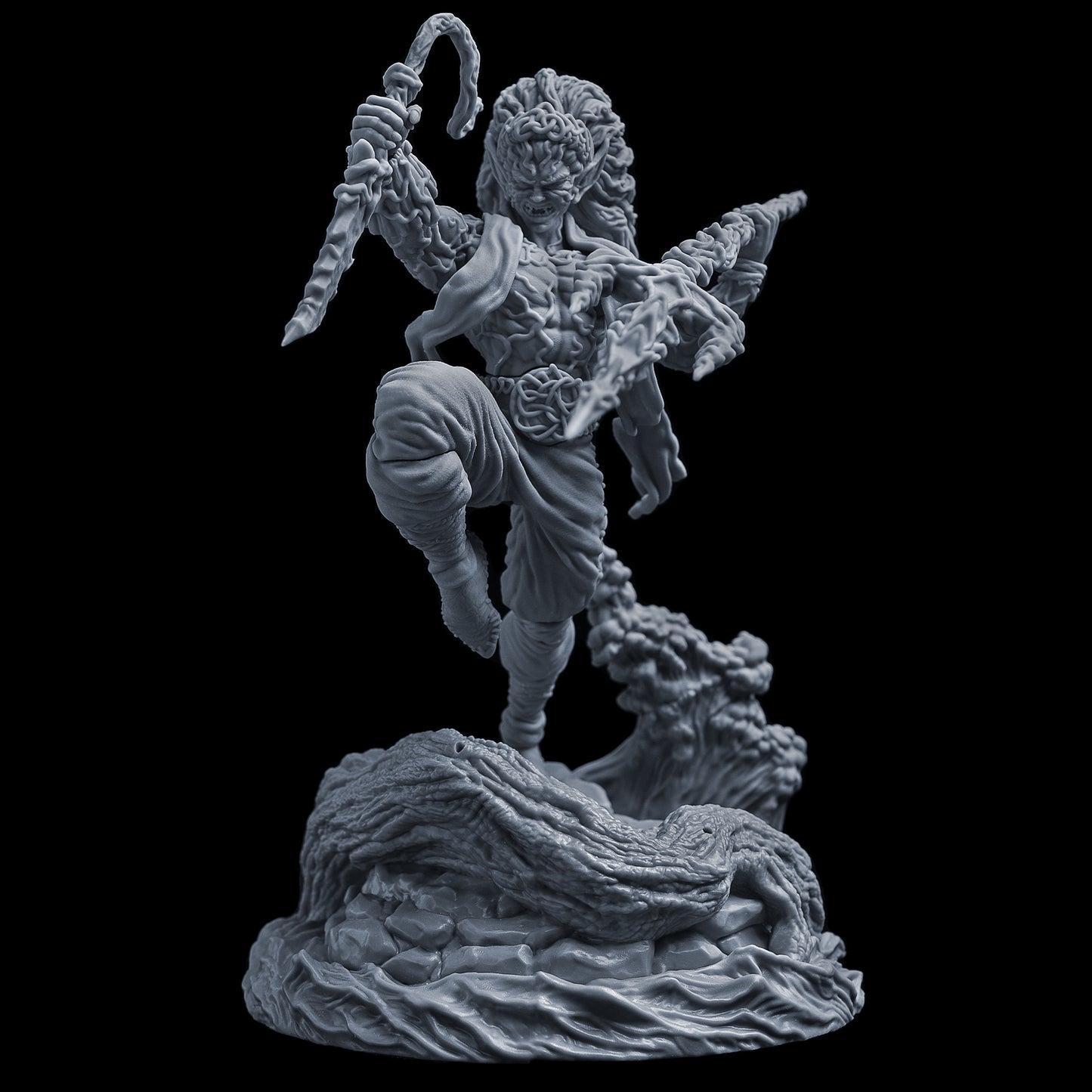 The Eladrin - Swamp Elf - 150mm Model STLs