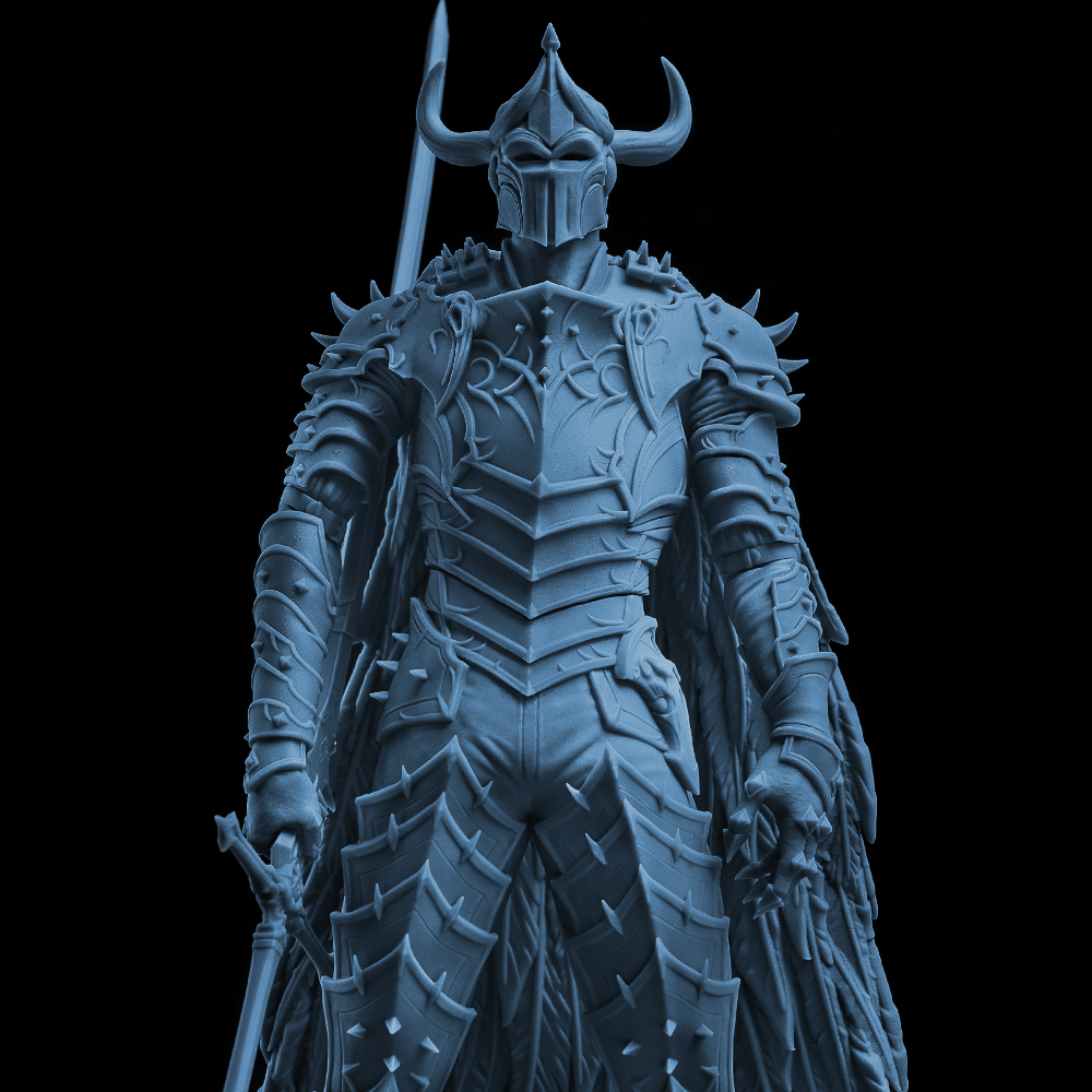 Absolution - Death Knight - 150mm Model STLs