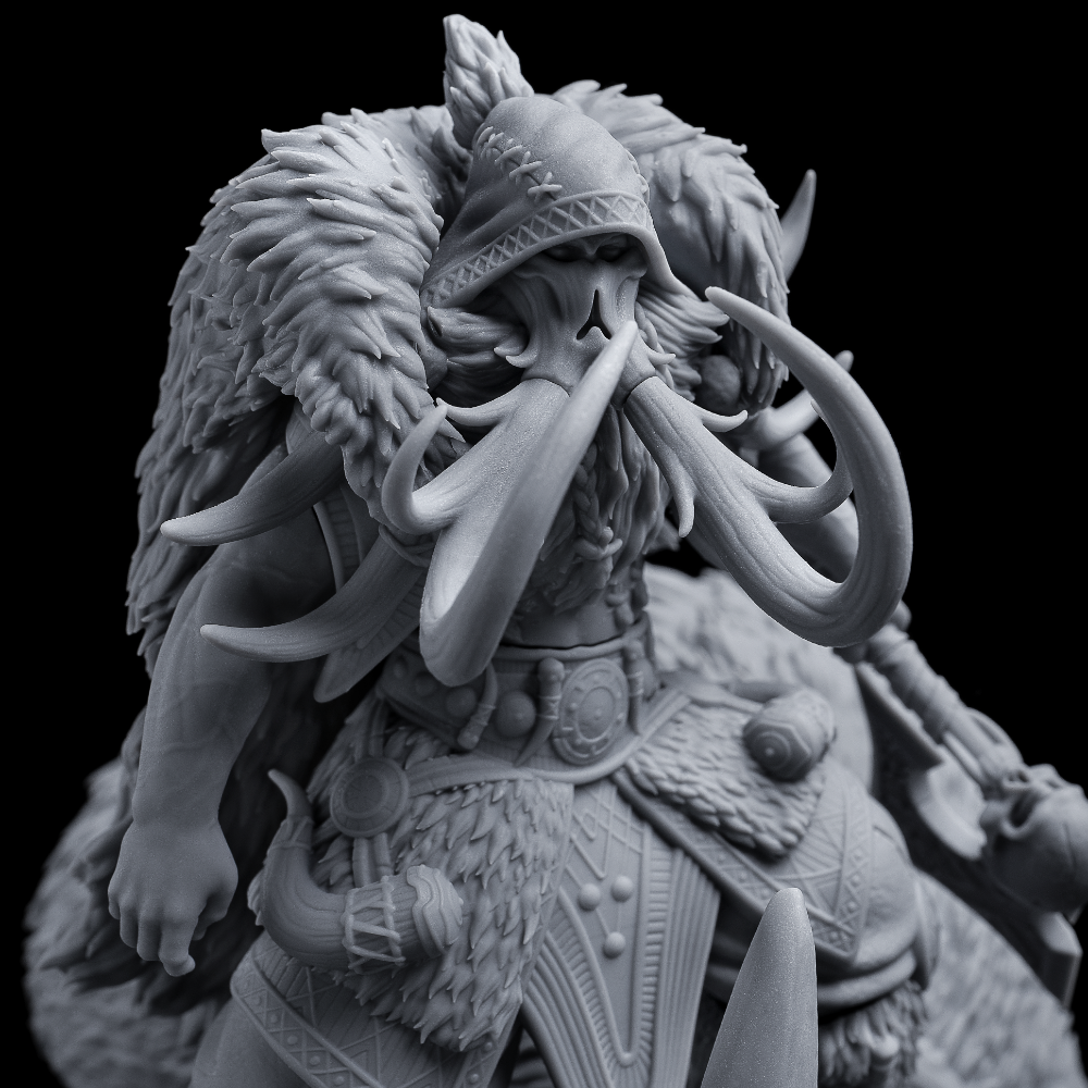 Bjorn - The Barbarian - 150mm Model STLs